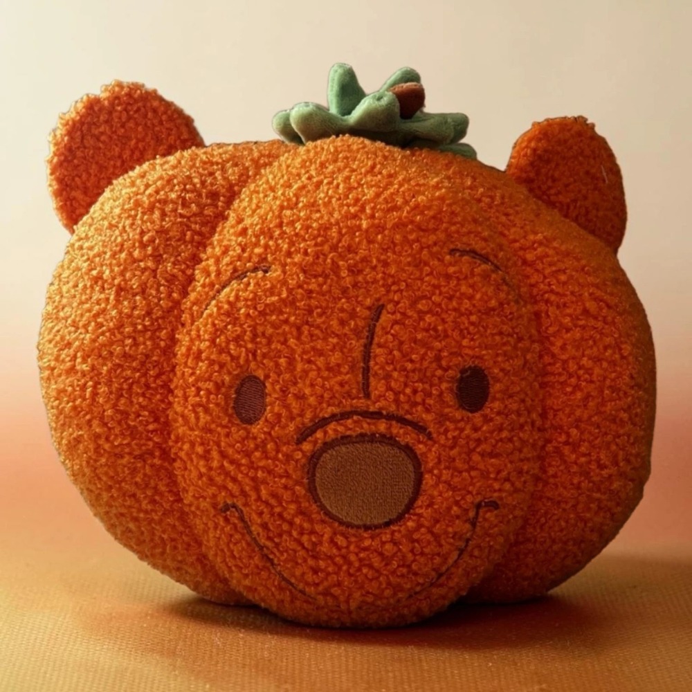 NEW Aldi x Disney Viral Fall Pumpkin Halloween Throw Pillow WINNIE THE POOH 2026